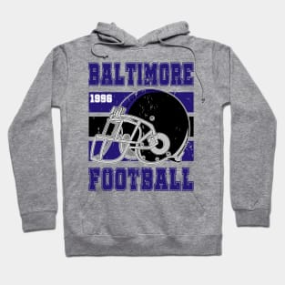 Baltimore Retro Football Hoodie